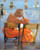 Girl In Red Dress By A Swimming Pool By Sir John Lavery, R.A. By Sir John Lavery, R.A. Girl In Red Dress By A Swimming Pool By Sir John Lavery, R.A. By Sir John Lavery, R.A.