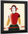 Girl With A Red Staff By Kasimir Malevich