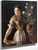 Girl With Roses By Vasily Tropinin Girl With Roses By Vasily Tropinin