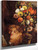 Head Of A Woman With Flowers By Gustave Courbet By Gustave Courbet