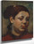 Head Of A Woman By Edgar Degas By Edgar Degas