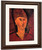 Head Of Red Haired Woman By Amedeo Modigliani By Amedeo Modigliani