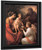 Holy Family With An Angel By Angelica Kauffmann By Angelica Kauffmann