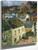 Houses At Pont Aven By Gustave Loiseau By Gustave Loiseau