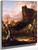 Imaginary Landscape With Towering Outcrop By Thomas Cole By Thomas Cole