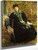 In A Black Coat By Lovis Corinth By Lovis Corinth