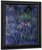 Irises3 By Claude Oscar Monet