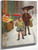 It's Snowing By Victor Gabriel Gilbert By Victor Gabriel Gilbert