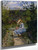 Jeanne In The Garden, Pontoise By Camille Pissarro By Camille Pissarro