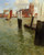 L'embarcadere, Dordrecht By Fritz Thaulow