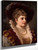 Lady In Renaissance Costume By Anton Ebert