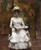 Lady In White 2 By William Merritt Chase By William Merritt Chase