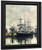 Le Havre, Sailboats At Dock, Bassin De La Barre By Eugene Louis Boudin By Eugene Louis Boudin