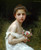 Little Girl With A Bouquet By William Bouguereau By William Bouguereau Little Girl With A Bouquet By William Bouguereau By William Bouguereau