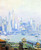 Lower Manhattan View One Of A Pair Of Paintings1 By Colin Campbell Cooper By Colin Campbell Cooper