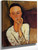 Lunia Czechowska, Left Hand On Her Cheek By Amedeo Modigliani By Amedeo Modigliani