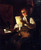 Man Reading By Candlelight By Rembrandt Peale