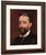 Man With Monocle By Alice Pike Barney By Alice Pike Barney