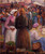 Market At Pontoise1 By Camille Pissarro By Camille Pissarro