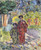 Marthe And Nono In Japanese Robes By Henri Lebasque By Henri Lebasque
