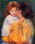 Maternal Kiss 2 By Mary Cassatt By Mary Cassatt