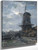 Molen Bij Maanlicht By Jacob Henricus Maris