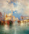 Moonrise, Chioggia, Venice By Thomas Moran By Thomas Moran