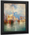 Moonrise, Chioggia, Venice By Thomas Moran By Thomas Moran