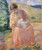 Mother And Child By Henri Lebasque By Henri Lebasque