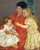 Mother And Sara Admiring The Baby By Mary Cassatt By Mary Cassatt