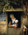 Mother Holding Her Child In A Doorway By Adriaen Van Ostade By Adriaen Van Ostade