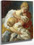 Mother Kiss By Jean Honore Fragonard By Jean Honore Fragonard