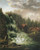 Norwegian Landscape, Rogna Waterfall By Johan Christian Dahl By Johan Christian Dahl