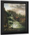 Norwegian Landscape, Rogna Waterfall By Johan Christian Dahl By Johan Christian Dahl