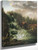 Norwegian Landscape, Rogna Waterfall By Johan Christian Dahl By Johan Christian Dahl