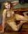 Nude Girl On A Rug By Lovis Corinth By Lovis Corinth