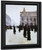 Outside The Opera, Paris By Jean Georges Beraud By Jean Georges Beraud