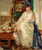 Peggy In Blue And White By Francis Campbell Bolleau Cadell By Francis Campbell Bolleau Cadell