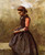 Pensive Young Woman By Jean Baptiste Camille Corot By Jean Baptiste Camille Corot