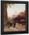 Place D'anvers Et Le Sacre Coeur, Paris By Victor Gabriel Gilbert By Victor Gabriel Gilbert