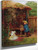 Playtime In The Summerhouse By Victor Gabriel Gilbert By Victor Gabriel Gilbert Playtime In The Summerhouse By Victor Gabriel Gilbert By Victor Gabriel Gilbert