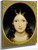 Portrait In An Oval By Friedrich Von Amerling By Friedrich Von Amerling