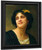 Portrait Of A Brunette By William Bouguereau By William Bouguereau