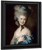 Portrait Of A Lady In Blue By Thomas Gainsborough By Thomas Gainsborough