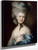 Portrait Of A Lady In Blue By Thomas Gainsborough By Thomas Gainsborough