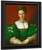 Portrait Of A Lady In Green By Agnolo Bronzino