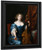 Portrait Of A Lady Playing A Viola Da Gamba By Caspar Netscher