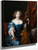 Portrait Of A Lady Playing A Viola Da Gamba By Caspar Netscher