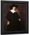 Portrait Of A Man44 By Frans Hals By Frans Hals