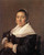 Portrait Of A Seated Woman By Frans Hals By Frans Hals